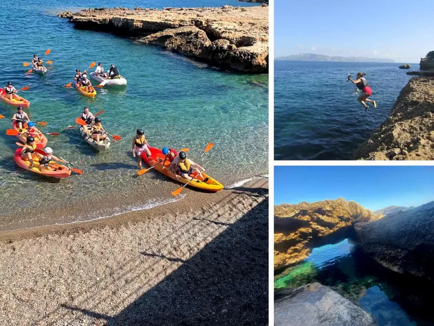 Kayaking, Snorkelling & Cliff Jumping