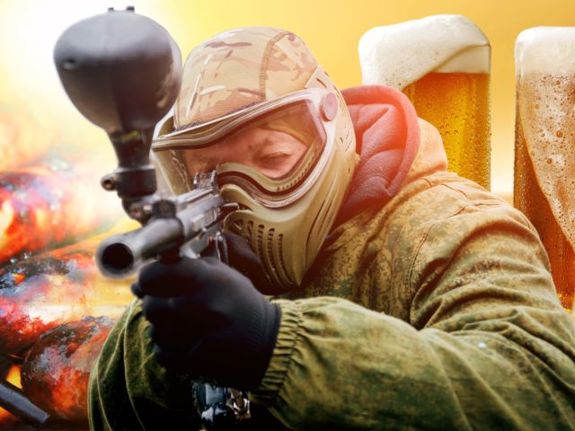 BBQ, Paintball and Beers