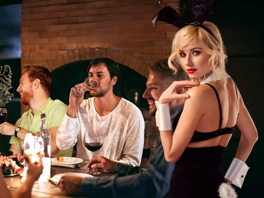 Bunny Girl Stag Dinner