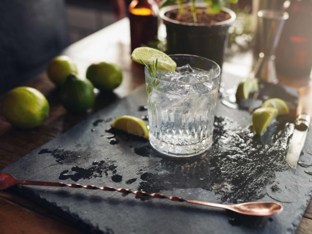 Gin Cocktail Making