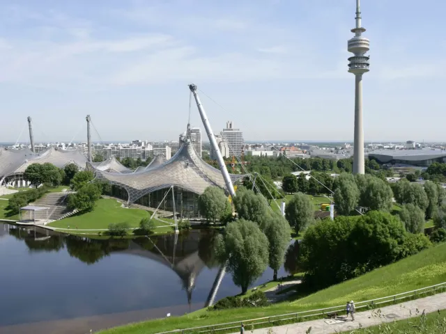 Olympic Stadium Roof Climb