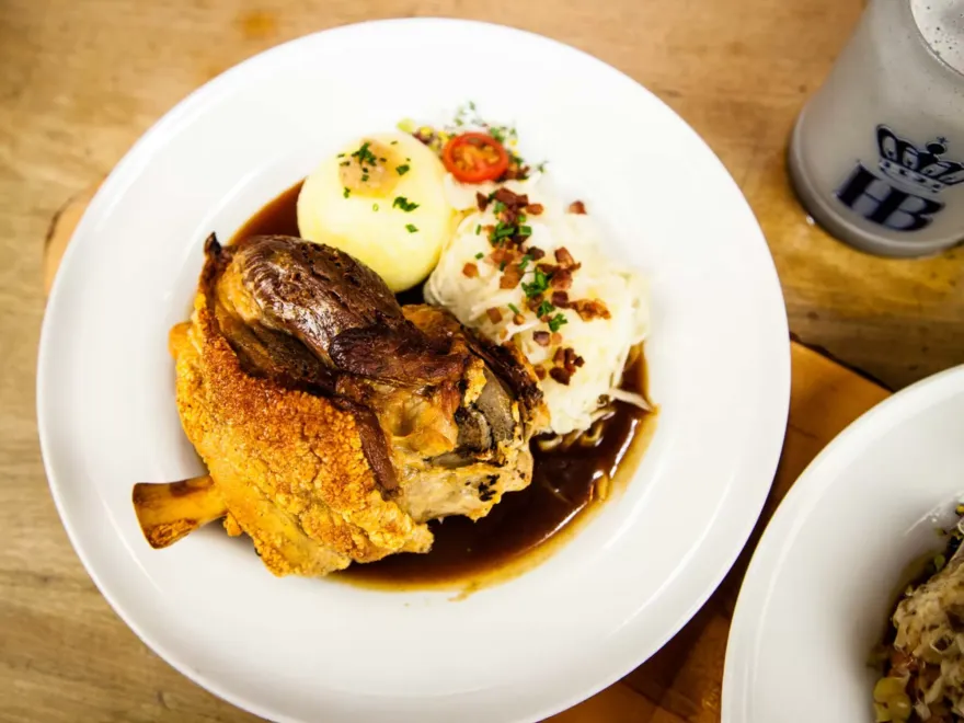 Traditional German Dinner