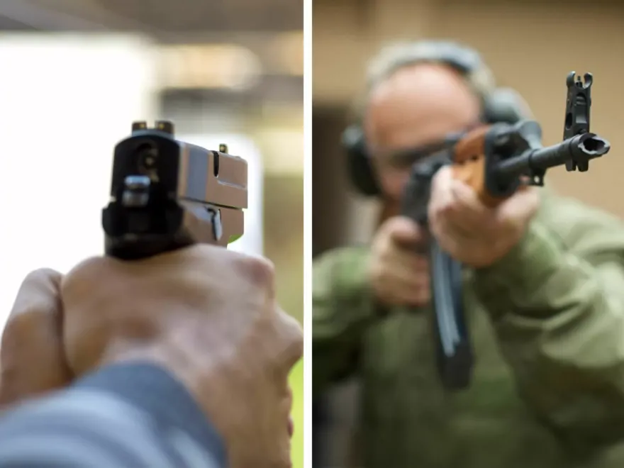 AK-47 & Pistol Shooting Stag Do