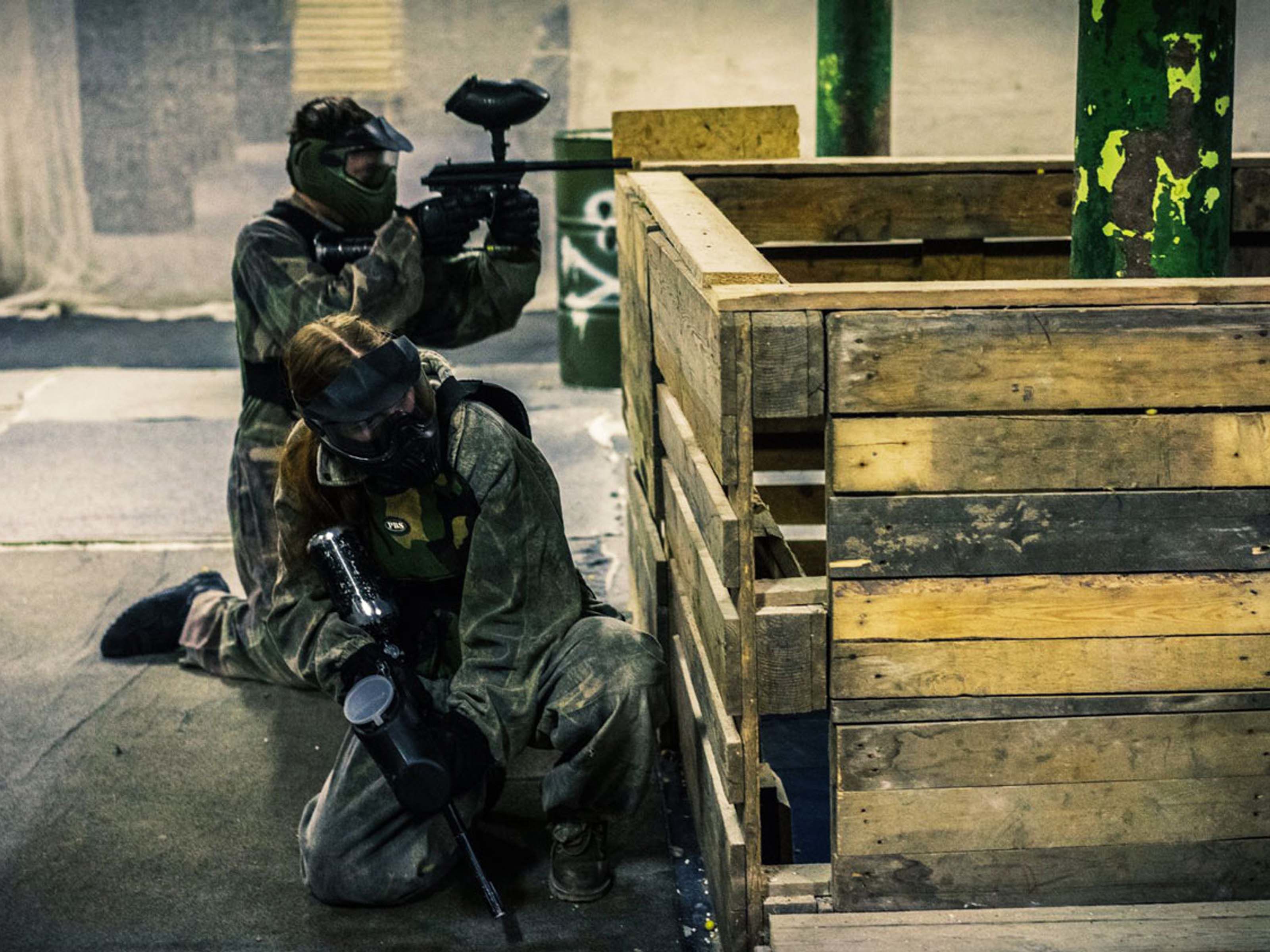 Indoor Paintball Stag Do in Prague