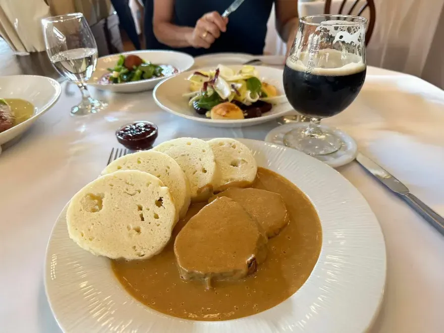 Traditional Czech Dinner