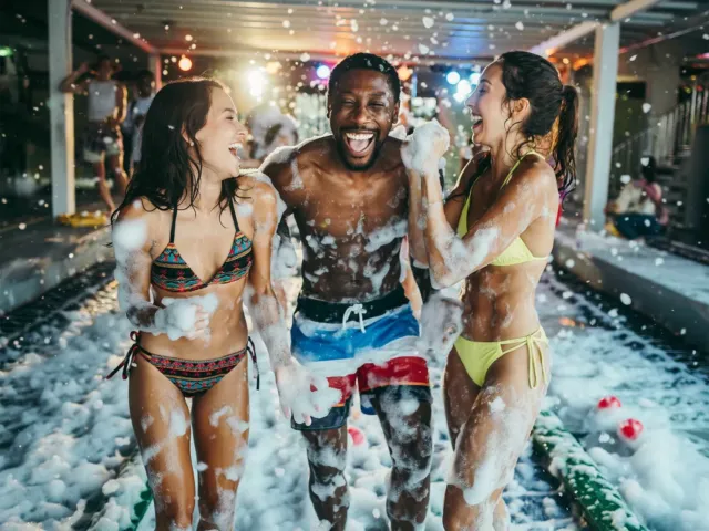 Bubble Bath with Strippers