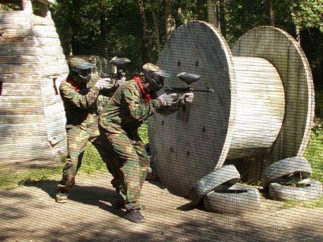 Paintballing
