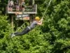 Hen Party High Ropes Course Action