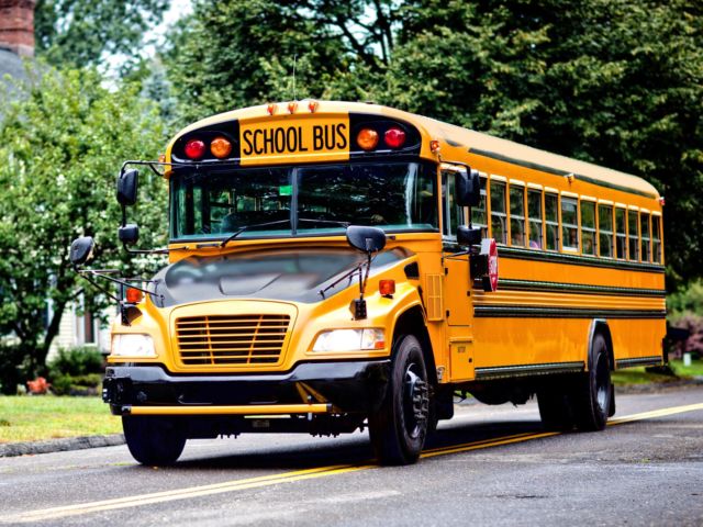 American School Party Bus