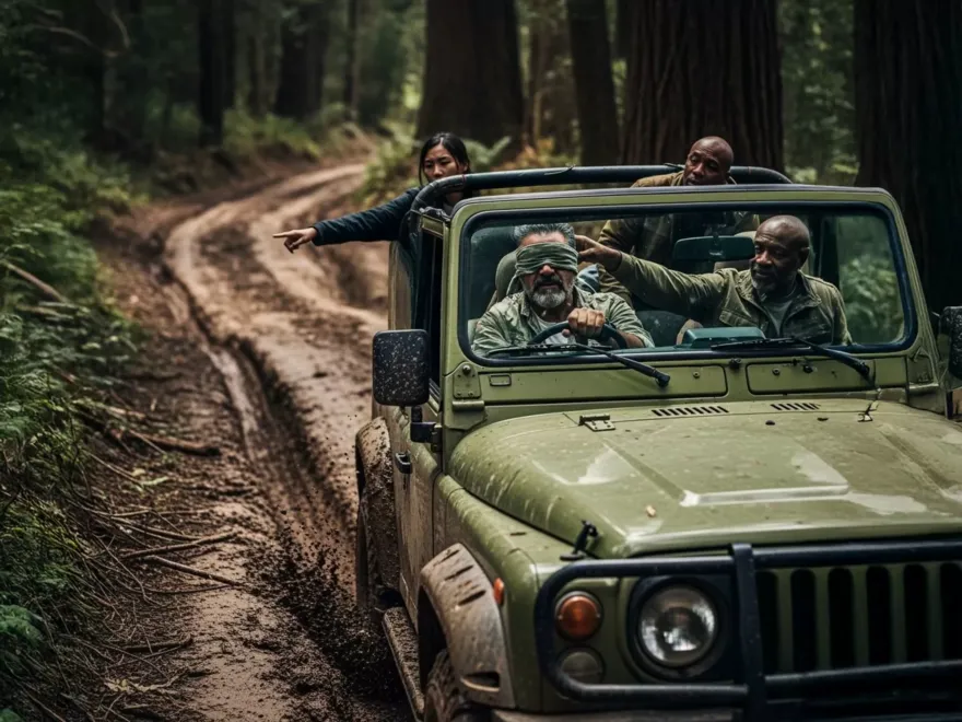 Blindfold 4x4 Driving (UK)