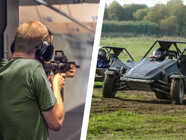 Assault Rifles & Off Road Buggies