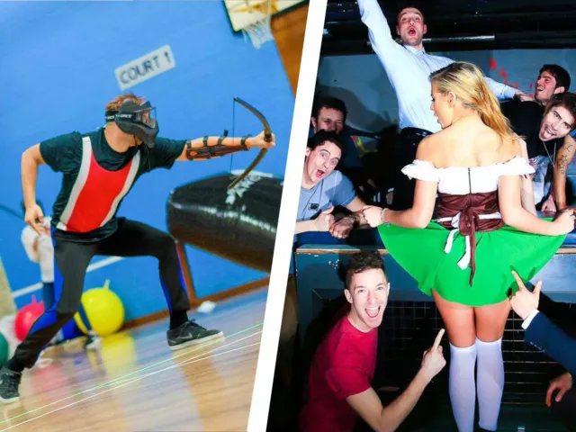 Combat Archery & Beer Babes