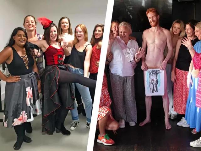 Life Drawing & Dance Class