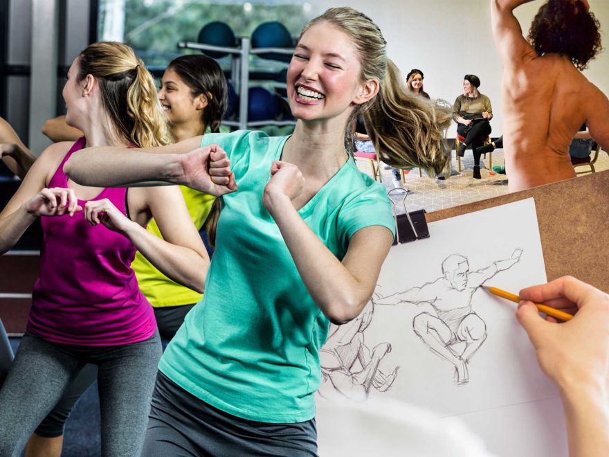Life Drawing & Dance Class