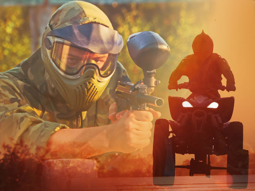 Quad Biking & Paintballing