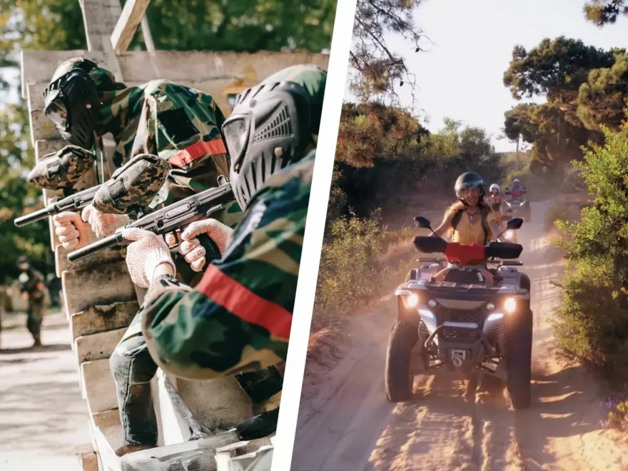 Quad Biking & Paintballing
