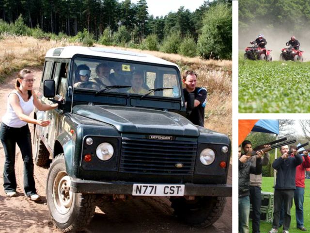 Quads, Blind Driving, Clays & Giant Human Table Football