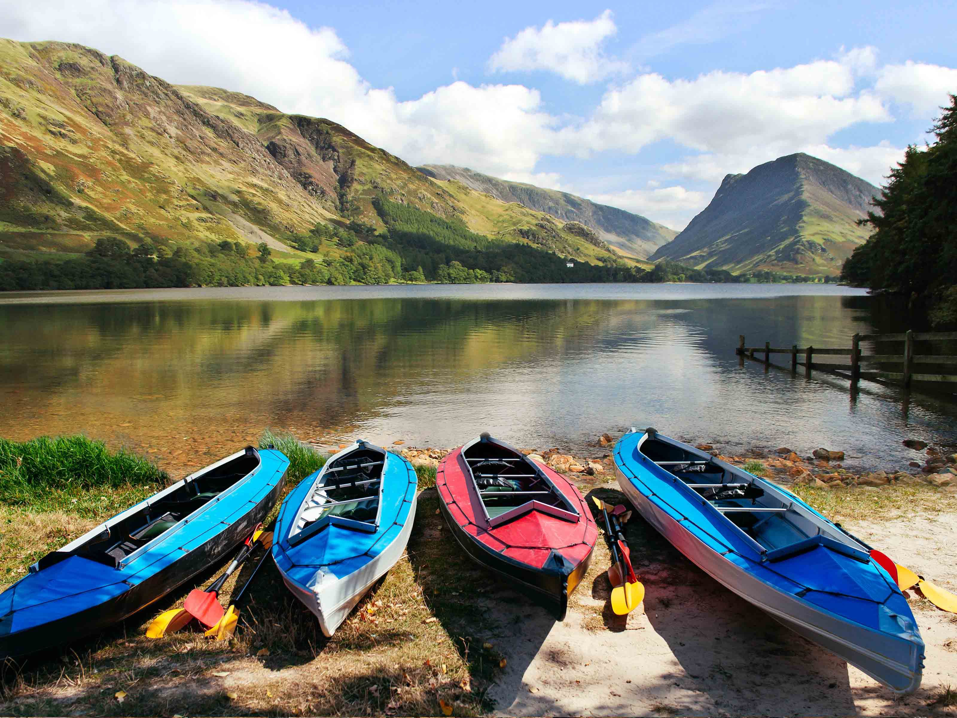 Canoeing Hen Party in the Lake District