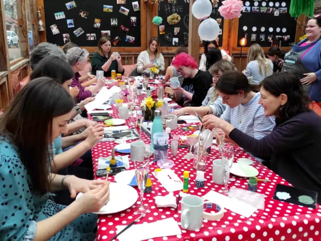 Mobile Ceramic Painting