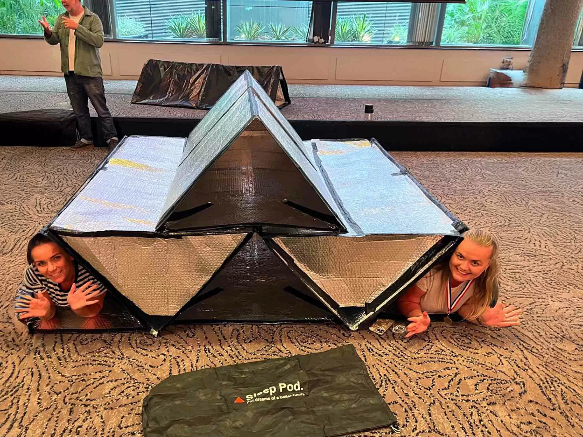 Charity Sleep Pod Activities