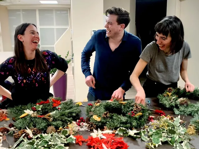 Christmas Wreath Making