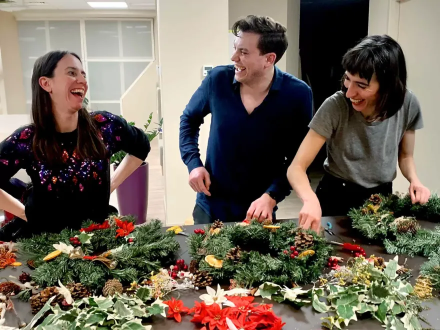 Christmas Wreath Making