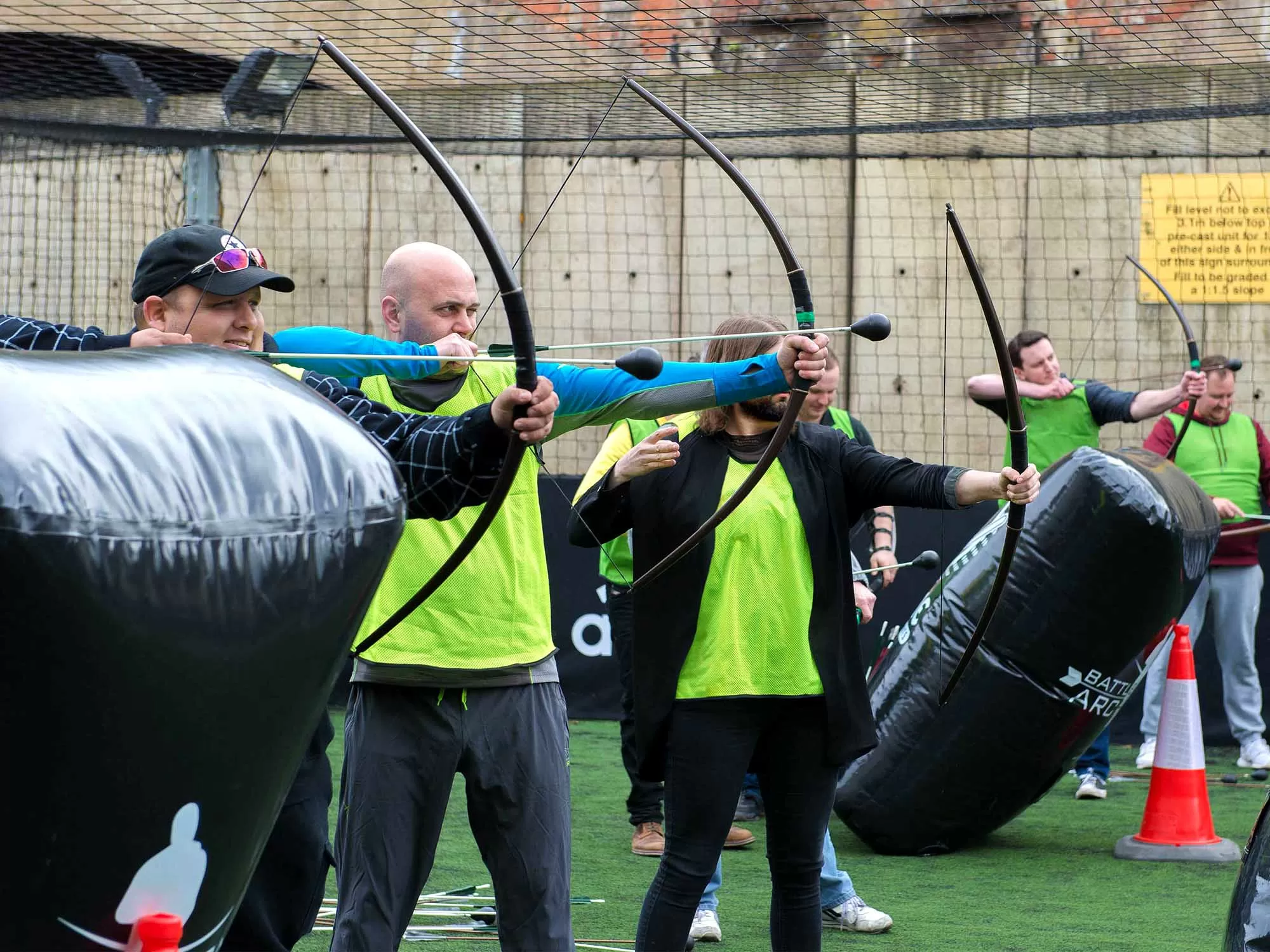Cheap Stag Do Ideas in London - Combat Archery Tag