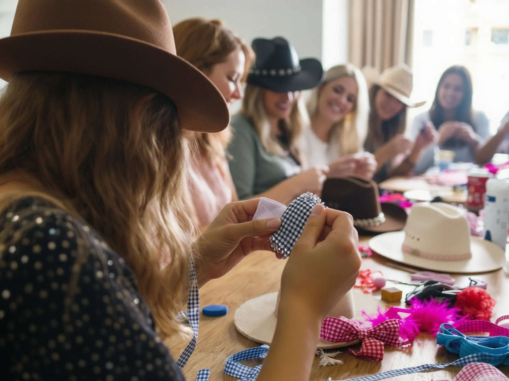 Cowboy Hat Workshop Hen Party Activity