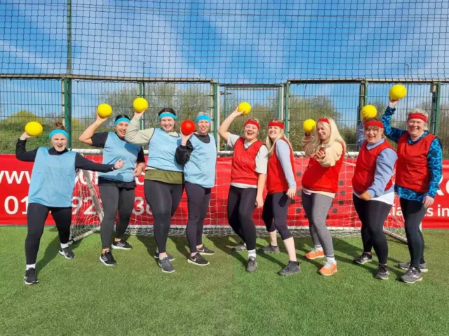 Dodgeball Hen Party Activity