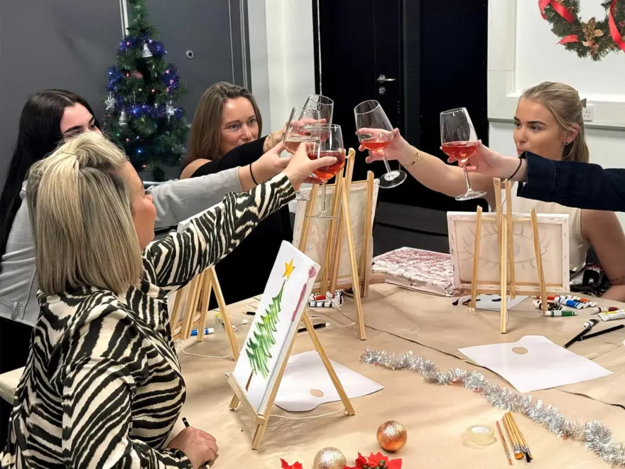 Festive Paint & Sip
