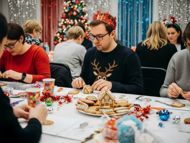 Gingerbread House Making