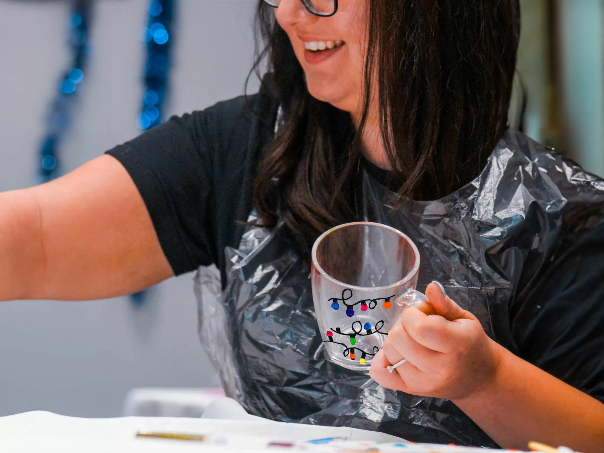 Christmas Glass Painting Experience
