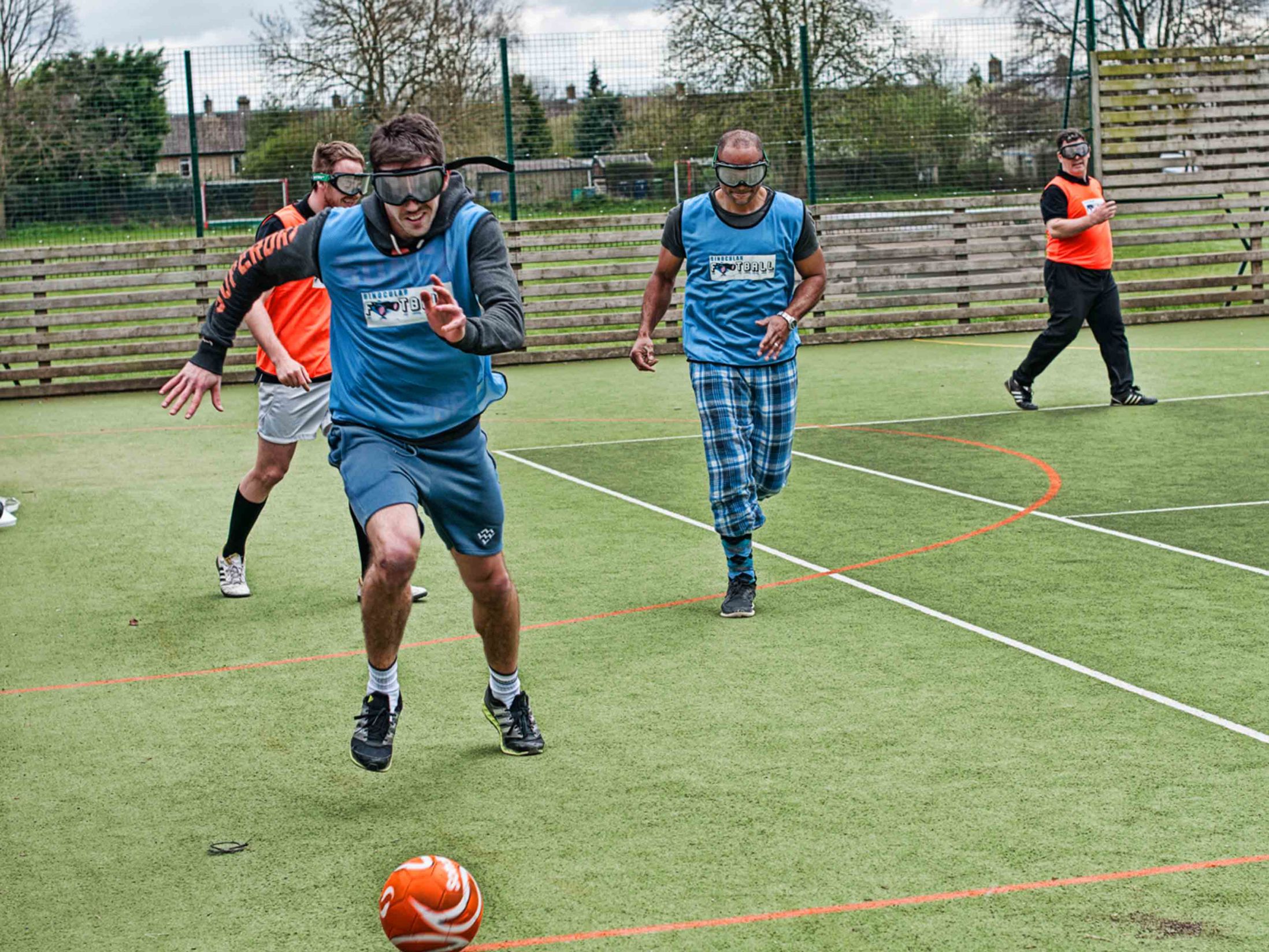 Binocular Football Stag Do in Edinburgh