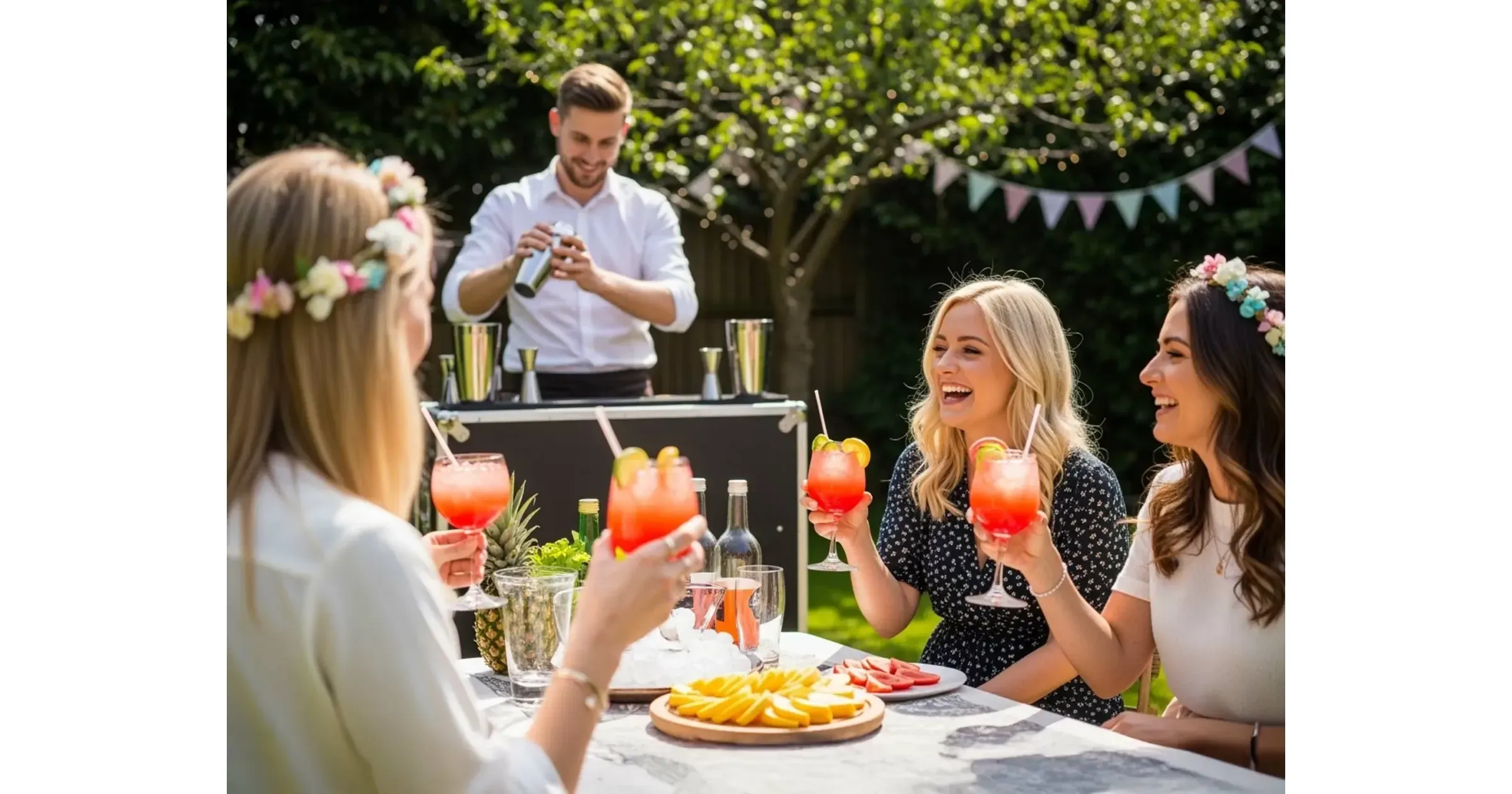 Mobile Hire a Cocktail Bartender Hen Parties | Funktion Events