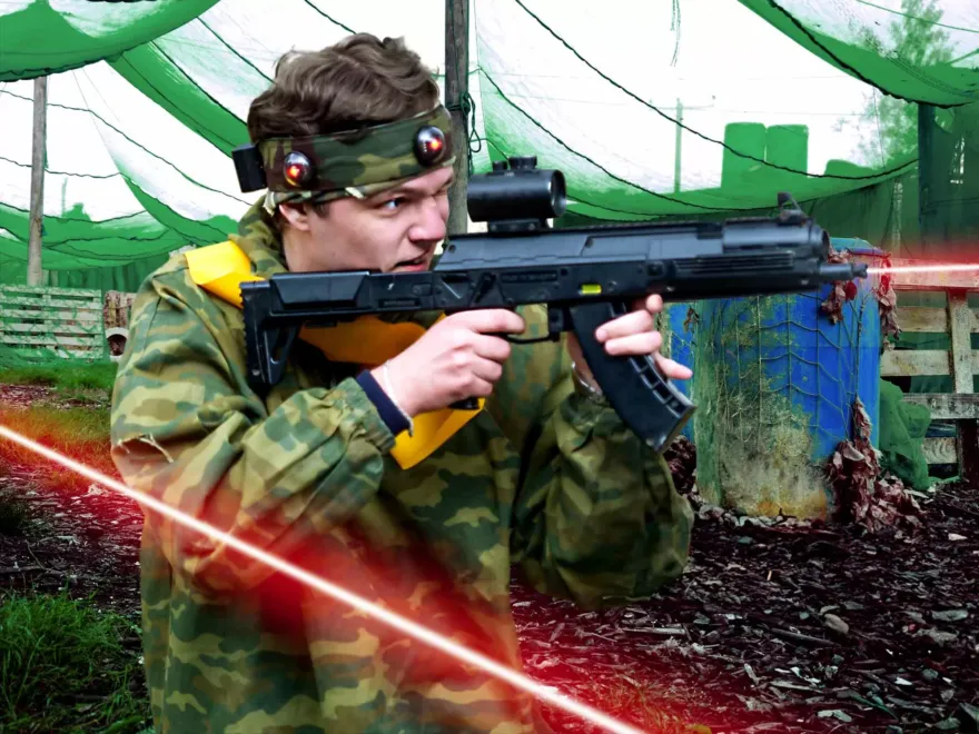 Laser Tag Activity (Adventure Wales)