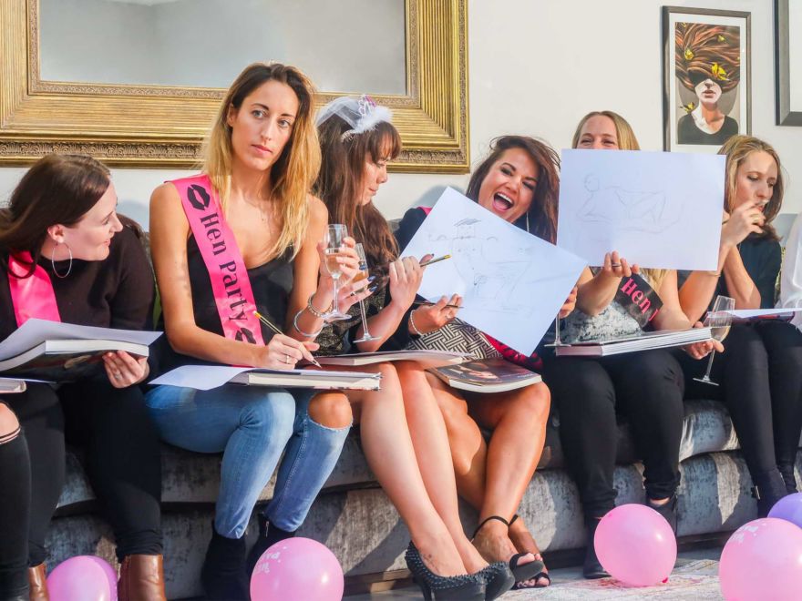 Hen Party Life Drawing