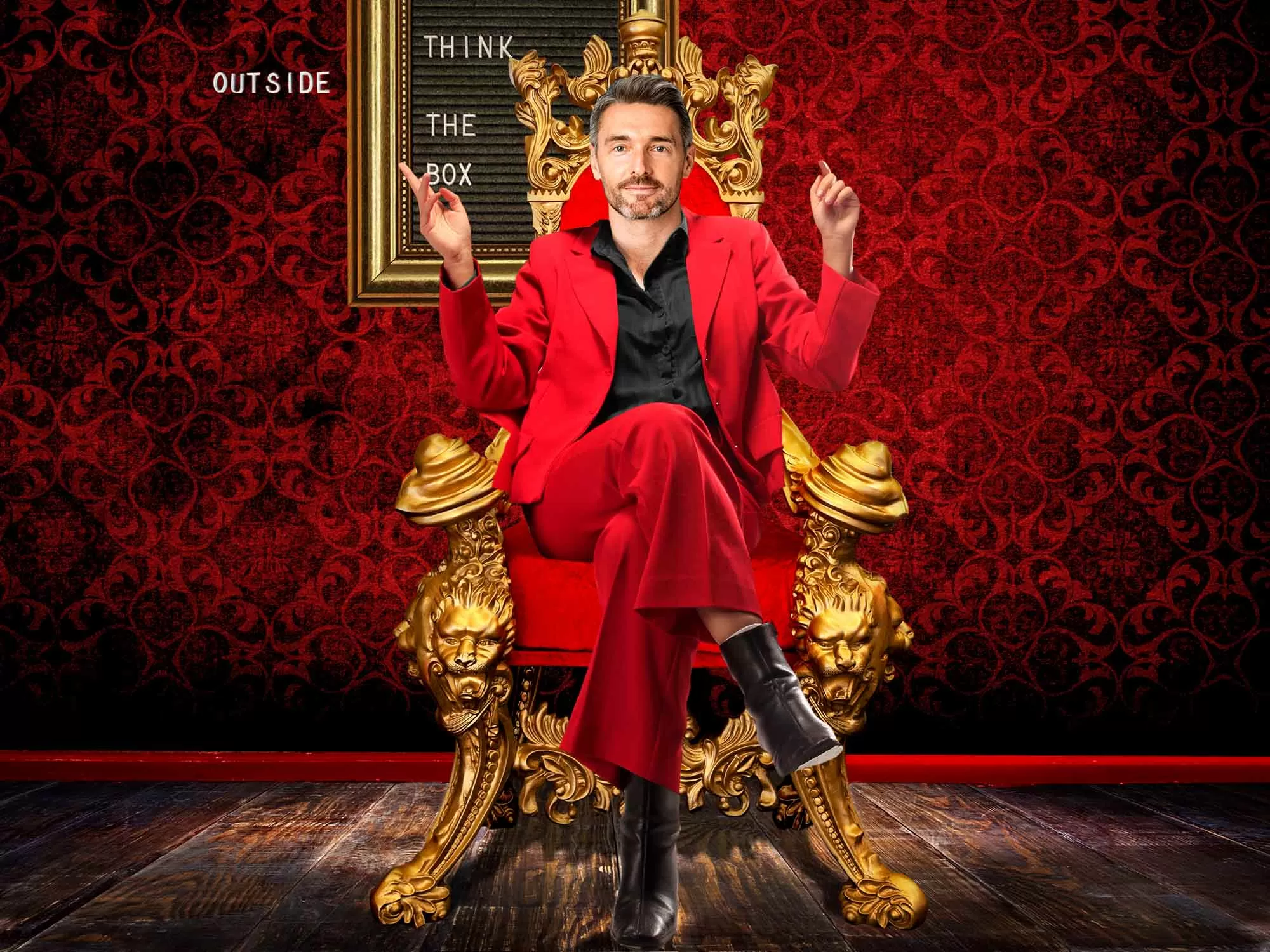 Indoor team building game show style challenge in Manchester