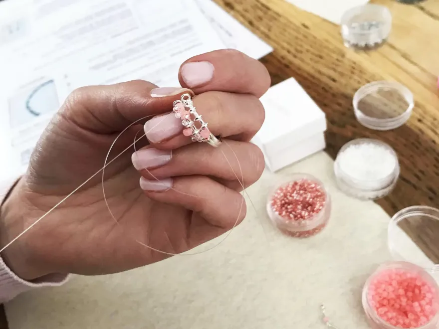 Mobile Cocktail Ring Making