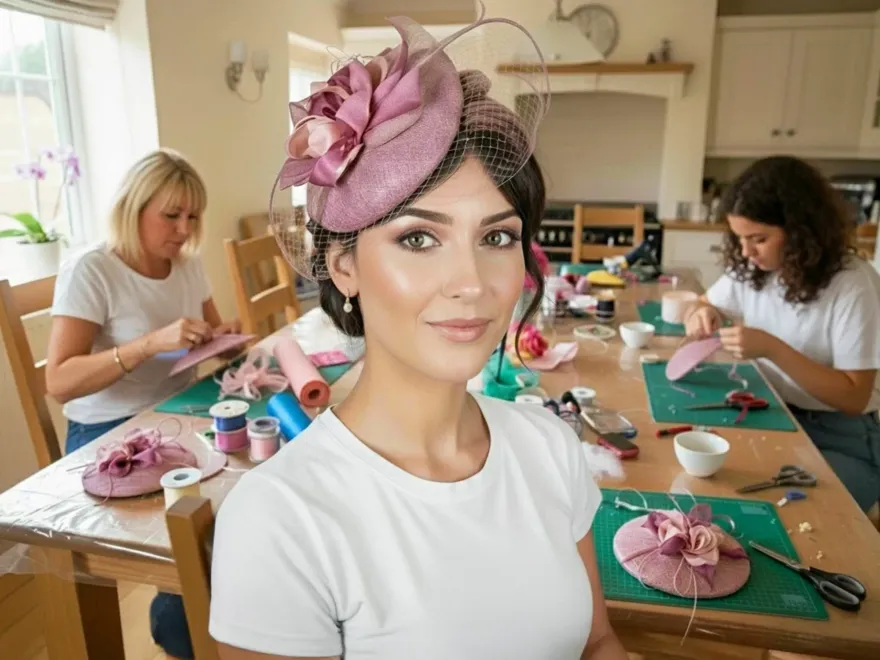 Mobile Fascinator Making