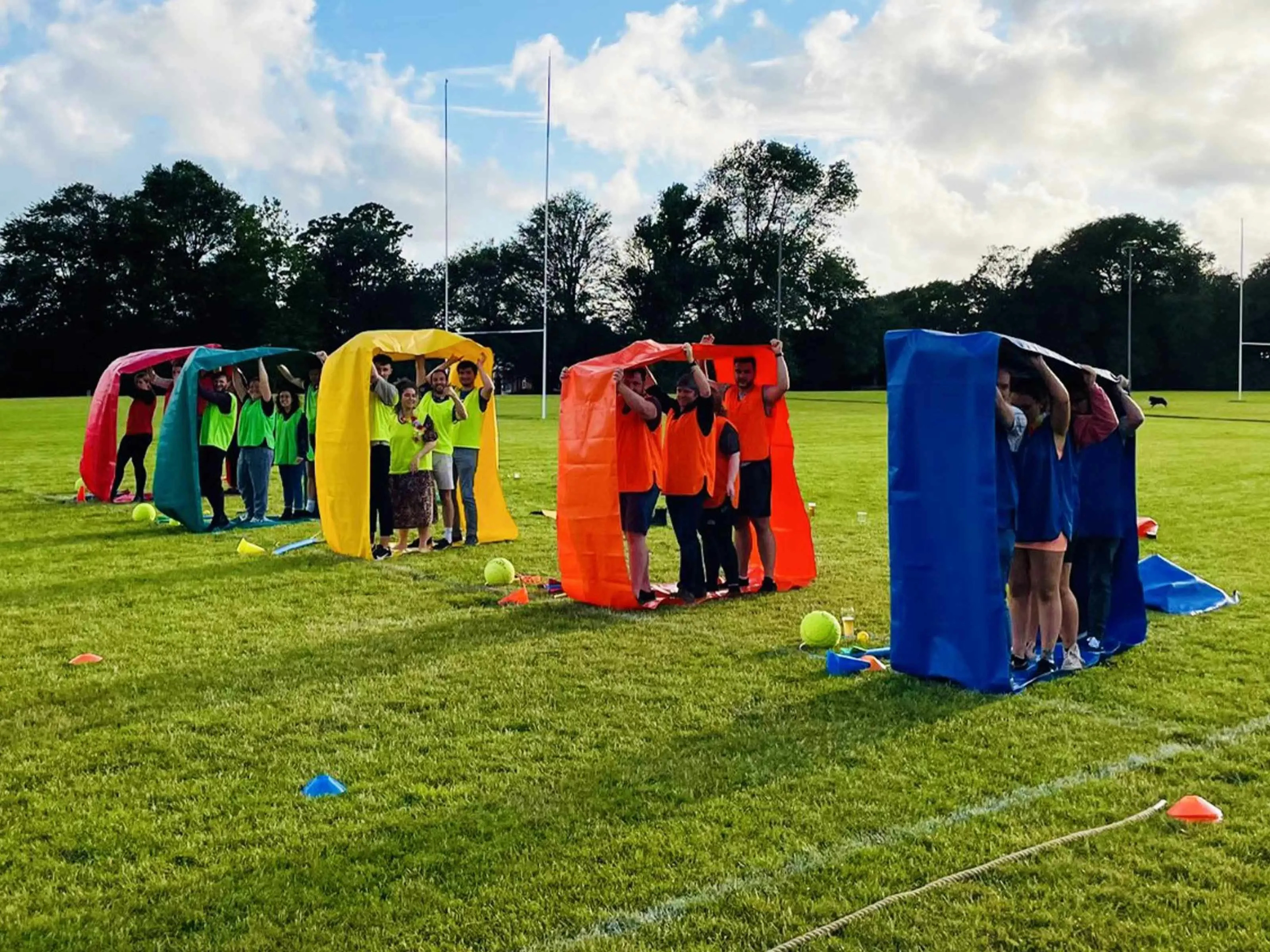 Old School Sports Day Team Building