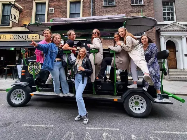 Prosecco Bike Hen Party Activity