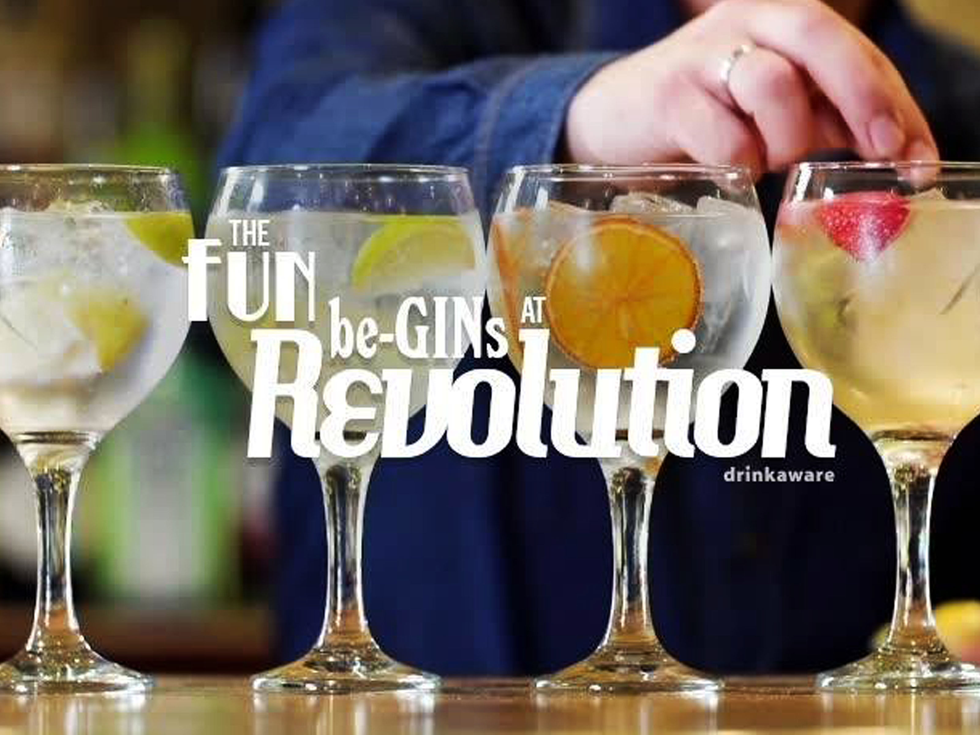 Revolution Gin Making Class with Buffet Hen Party in Manchester