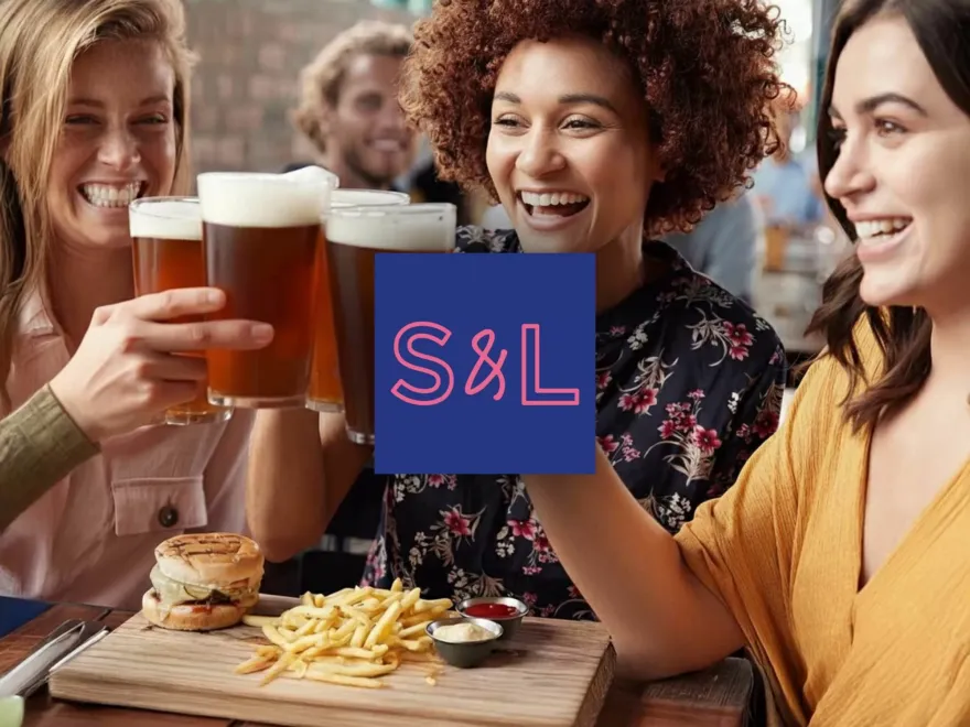 Hen Do Slug & Lettuce - 2 Course Meal