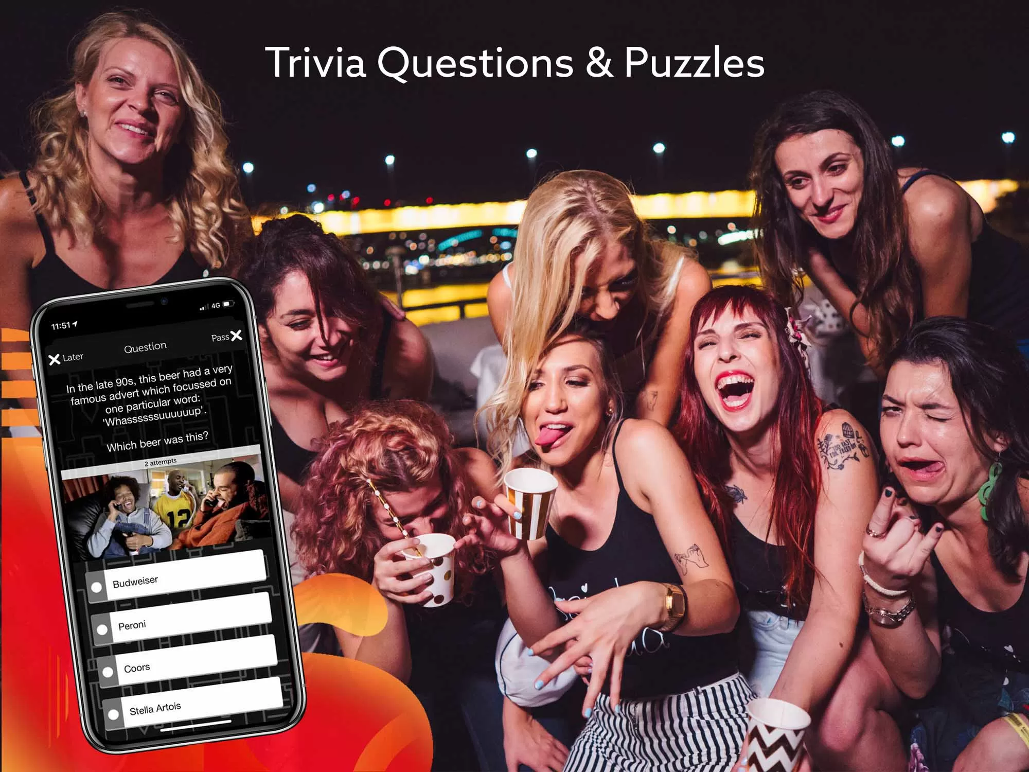 Hen Party Smartphone Treasure Hunt Activity