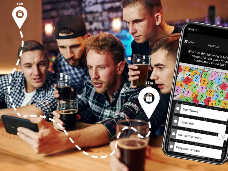 Stag Do Smartphone Pub Treasure Hunt