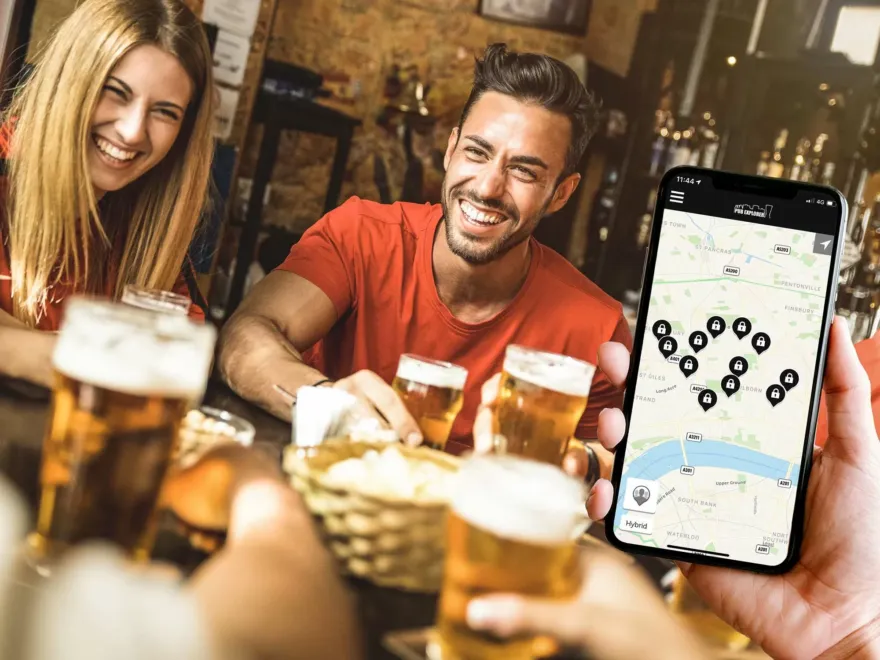 Team Building Smartphone Pub Treasure Hunt
