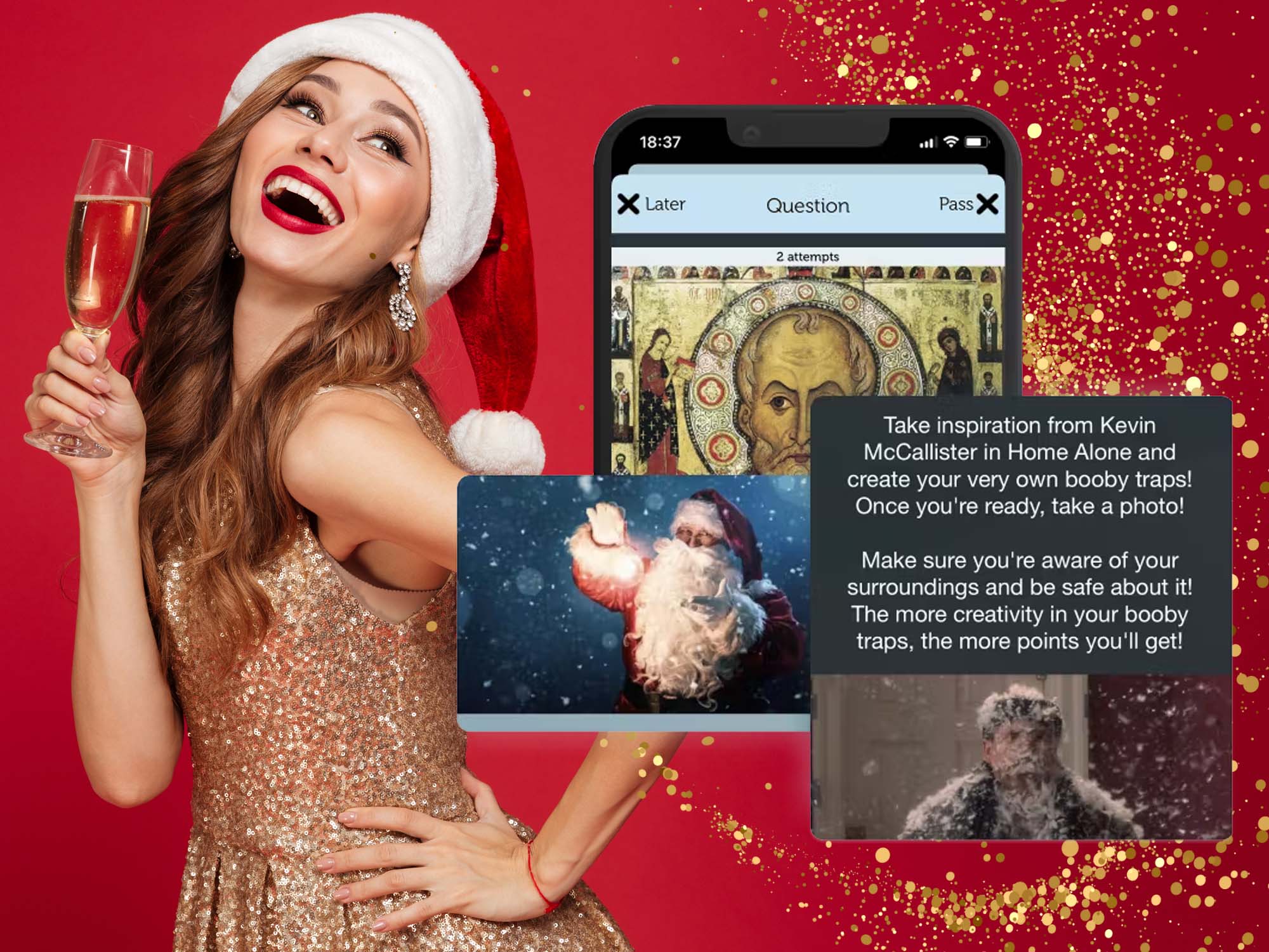 Virtual Festive Trivia Challenge for team Christmas parties