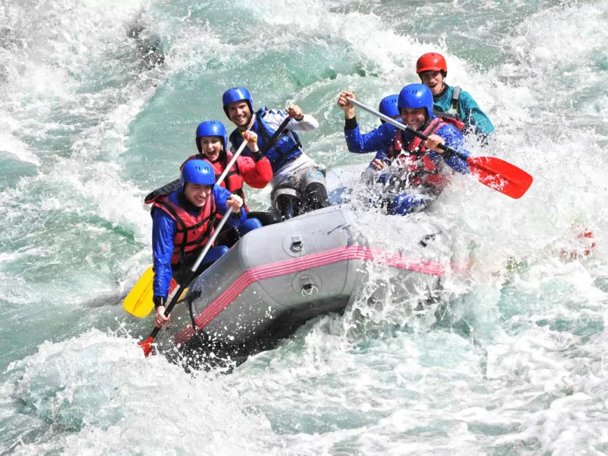 White Water Rafting Activity