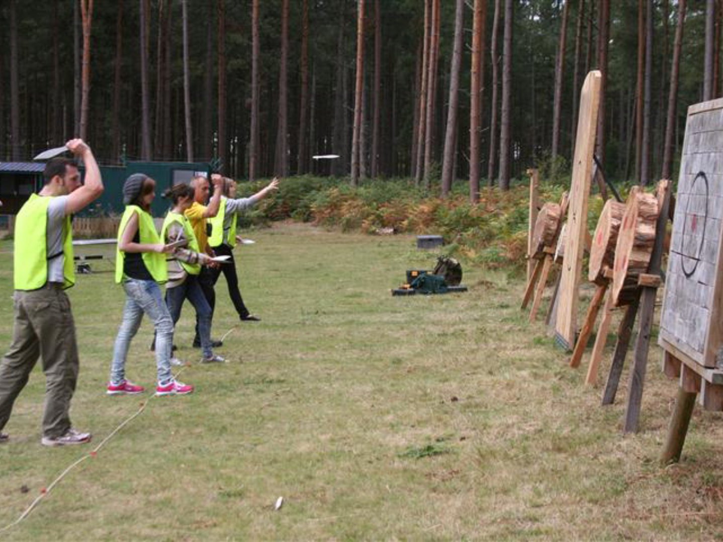 Knife & Axe Throwing Team Building in Nottingham